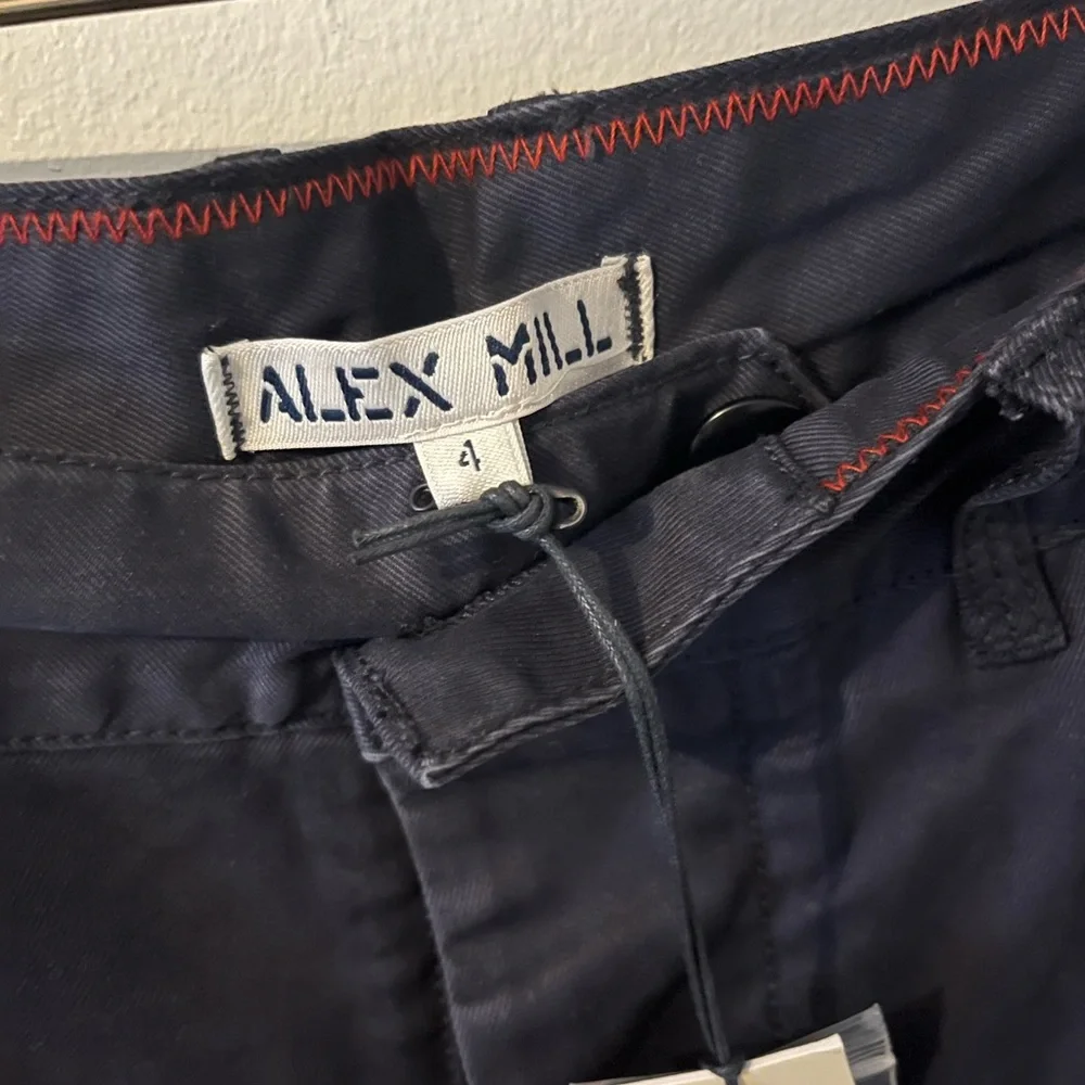 Alex Mill, Navy Boyish Chino, size 4 - Picture 7 of 7